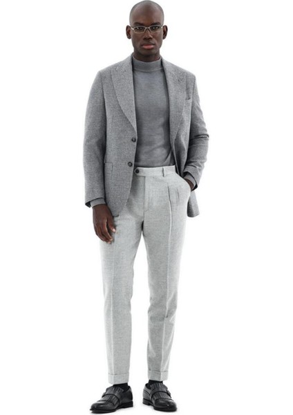 Erkek Kırlangıç Yaka Kruvaze CEKET-KAX5956W