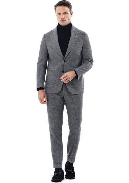 Erkek Kırlangıç Yaka Kruvaze CEKET-KAX5956W