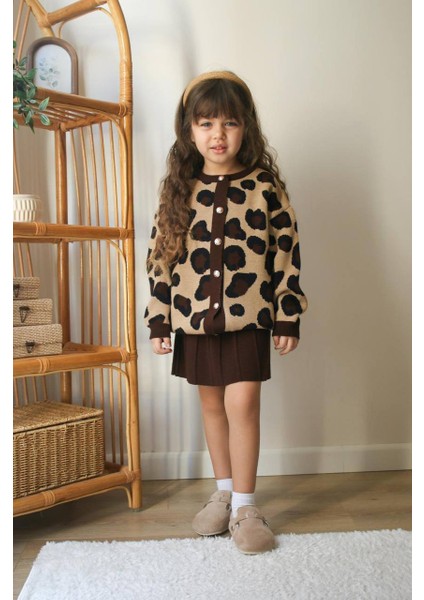 Bayramlık Triko Hırkalı Etekli Kız Çocuk Tarz Takım fiyatları