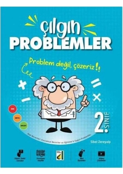 Damla Yayınları Çılgın Problemler 2.sınıf
