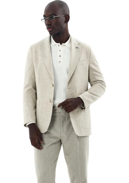 Erkek Kırlangıç Yaka Kruvaze CEKET-KAX5174W