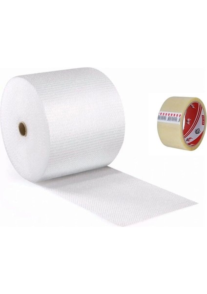 Balonlu Naylon 50 cm x 50 Metre Ambalaj Naylonu Patpat Vege Koli Bandı