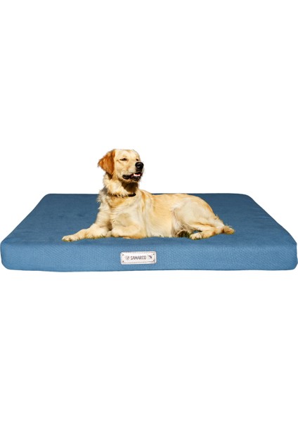 Mavi Kedi-Köpek-Yatak-Minder-Mat-Xl