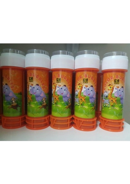 Üflemeli Baloncuklu Köpük Yapma Bubbles 5li Set