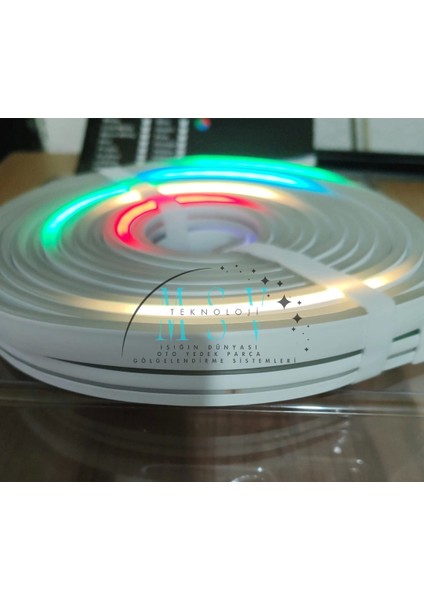 10 Metre 24 Volt 6 x 12 mm 120 Ledli Animasyonlu Pixel Magic Neon LED 10 IP65 Dış Mekan