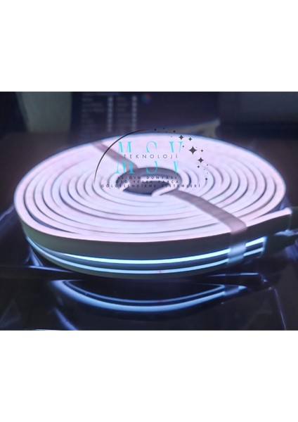 10 Metre 24 Volt 6 x 12 mm 120 Ledli Animasyonlu Pixel Magic Neon LED 10 IP65 Dış Mekan