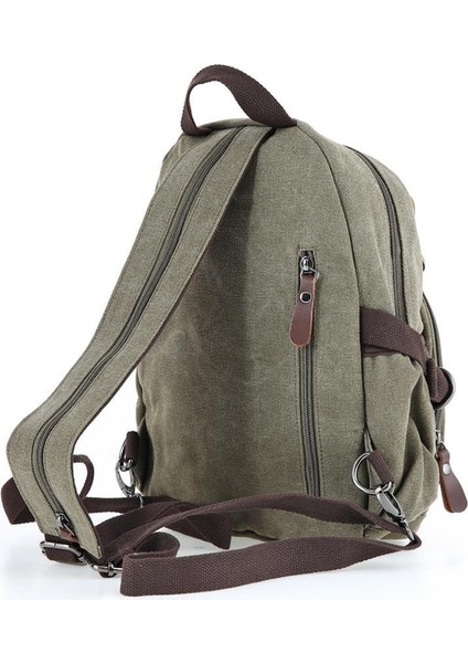 51810 Çapraz Sırt Çantası Kanvas Kumaş 32*24*9 cm