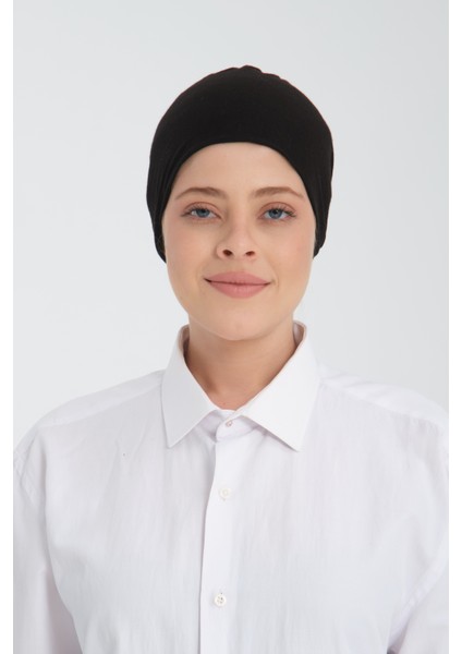 Dikişsiz Bone, %100 Pamuk Bone, Geniş Hacimli Bağlamalı Bone, Dikişsiz Penye Bone, Tesettür Bone