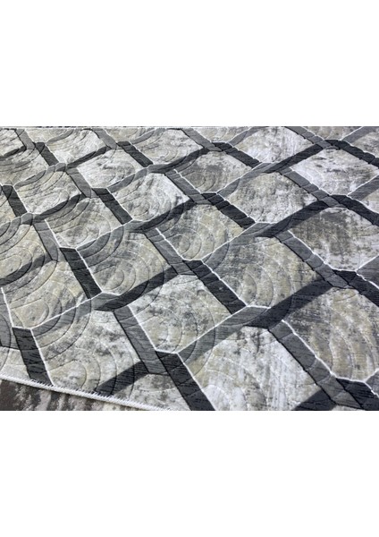 Zincir Desen Gri Renk Kesme Kaymaz Taban Halı Yolluk fiyatları