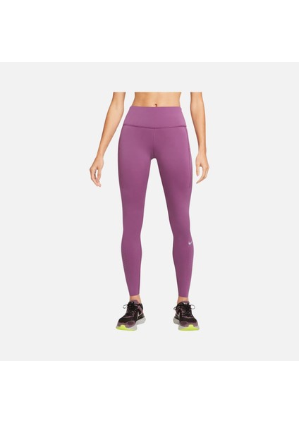 Epic Lux Mid-Rise Running Kadın Mor Spor Tayt CN8041-507