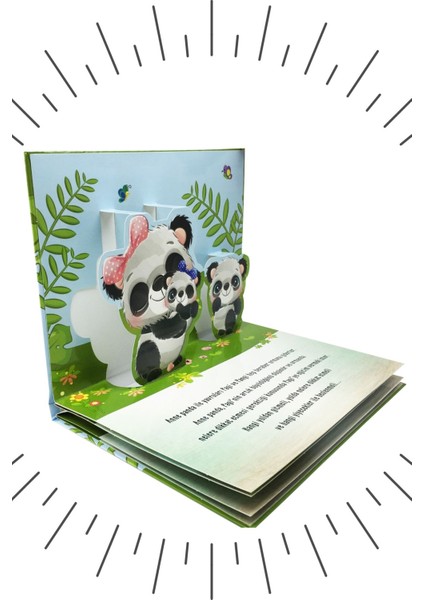 3 Boyutlu Kitap Penguen Ugi 3D Kitap