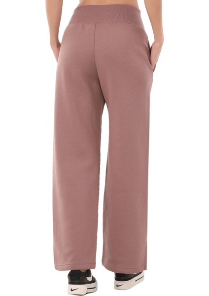 Nsw Phoenix Fleece Hr Pant Wide Kadın Polarlı Yüksek Belli Kahverengi Eşofman Altı DQ5615-208 fiyatları