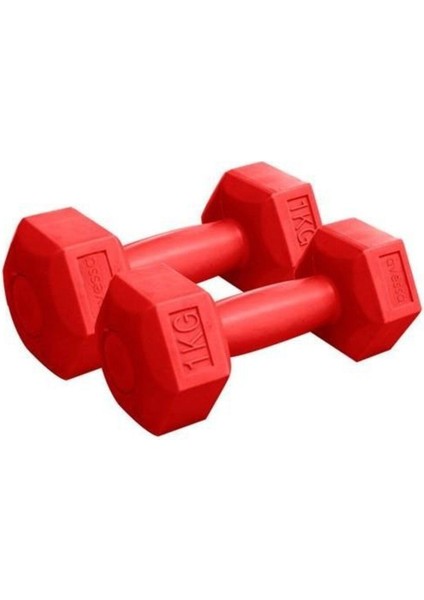 Krl Avessa 1 kg Plastık Köşeli Dambıl