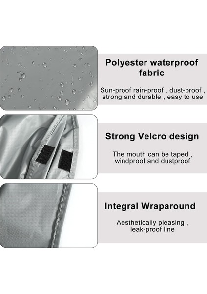 Waterproof Bisiklet Brandası - Su Geçirmez Motorsiklet Örtüsü - Motorsiklet Kılıfı - Bisiklet Kılıfı - Bisiklet Koruma Kılıfı - Motor Brandası indirimleri