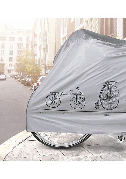 Waterproof Bisiklet Brandası - Su Geçirmez Motorsiklet Örtüsü - Motorsiklet Kılıfı - Bisiklet Kılıfı - Bisiklet Koruma Kılıfı - Motor Brandası