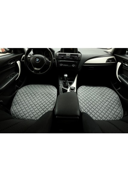 Oto Koltuk Minderi Suni Deri Ön Iki Koltuk ve Arka Oturak 3'lü Ön Gri fiyatları