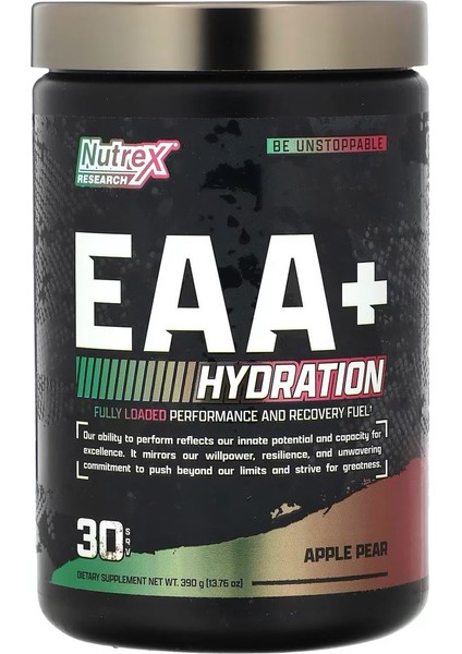 Eaa+ Hydration Apple-Pear 13,76 Oz (390 G) 30 Servis