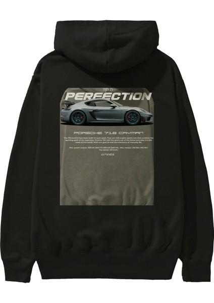 Thıs Is Perfectıon Arka Baskılı Hoodie Oversize Kapüşonlu Sweatshirt Erkek Kadın Unisex fiyatları