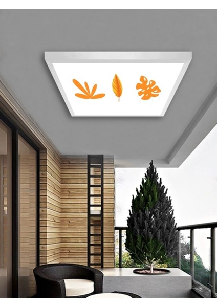 Son DANS-BALKON-AVIZE-60 cm x 60 cm -54WLED-ARMATÜR-KAPALI-BALKON-AYDINLATMA-PANEL-BALKON-AVIZE-MODELLER fiyatları