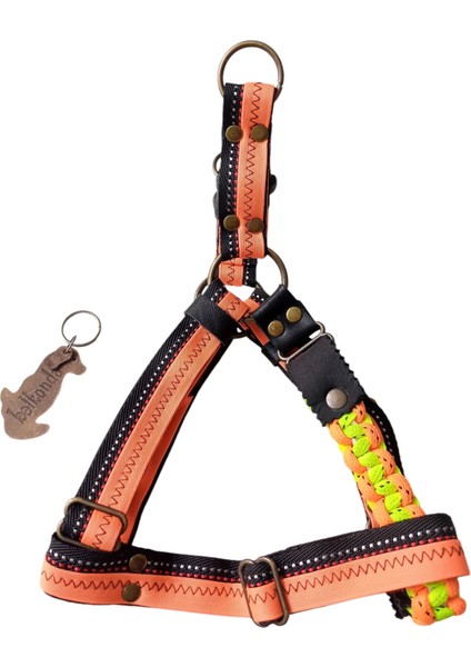Köpek göğüs tasması küçük ırk yumuşak kolon göğüs ölçüsü:35-60cm ayarlamalı dog harness GT2-32