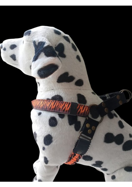 Köpek göğüs tasması orta ırk kolon deri göğüs ölçüsü:40-80cm ayarlamalı dog harness GT2-33
