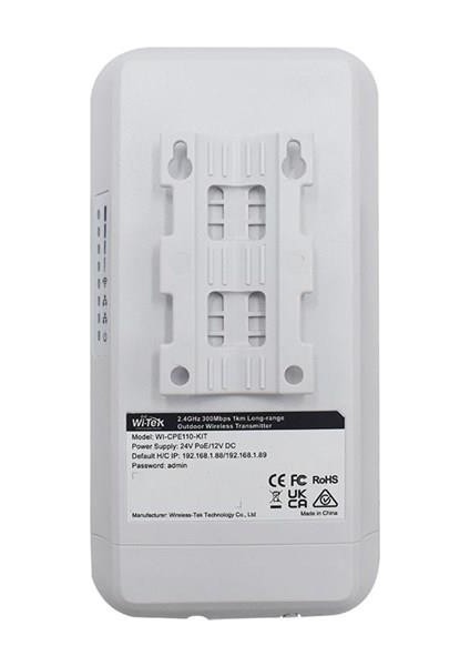 Wı-Tek WI-CPE110-KIT 8dbi 300MBPS 2.4ghz 1km Harici Access Point 2-Li Set indirimleri