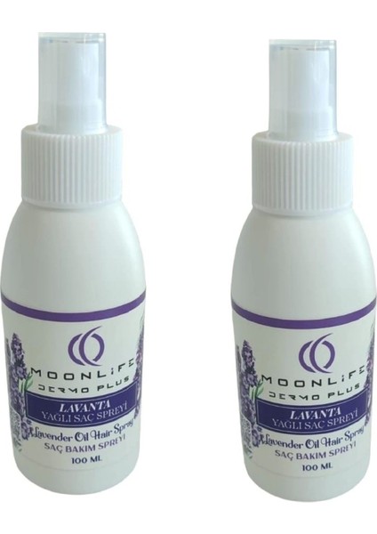 Lavanta Yağlı Saç Bakım Spreyi 100 ml 2 Adet