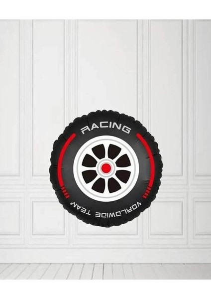 18 Inç Formula 1 Soft Lastik Folyo Balon