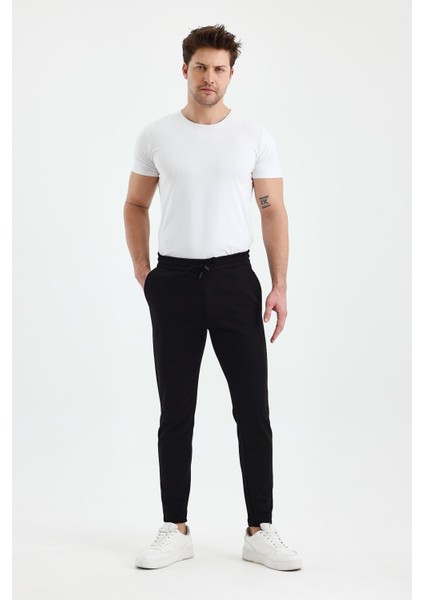 Erkek Düz Paça Jogger Pantolon