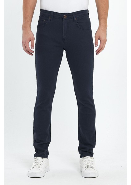 Erkek Slim Fit Gabardin Pantolon