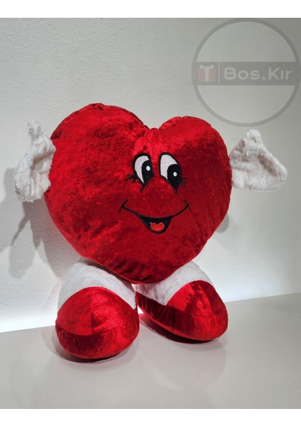 Kalpli Pelüş Yastık 40 cm