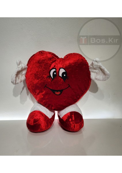 Kalpli Pelüş Yastık 40 cm