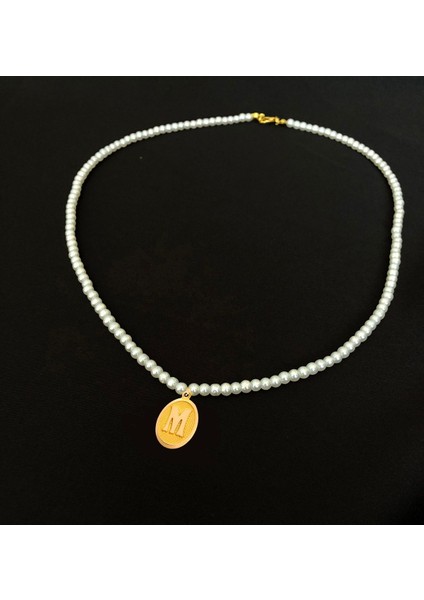 14 Ayar 0.45 Gram M Harfli Incili Kolye fiyatları