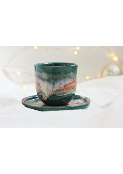 El Yapımı Stoneware Fincan