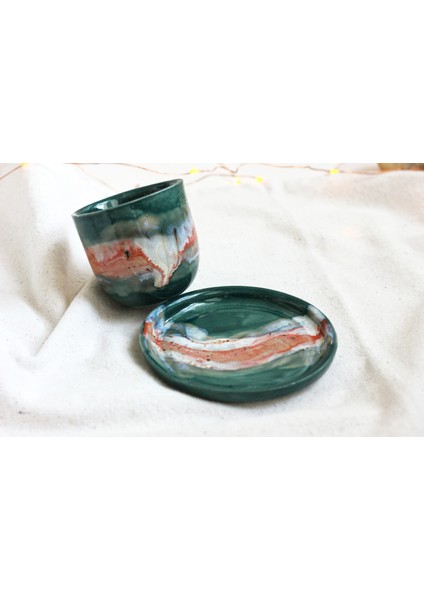 El Yapımı Stoneware Fincan