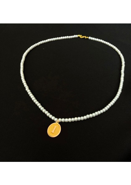 14 Ayar 0.45 Gram I Harfli Incili Kolye fiyatları