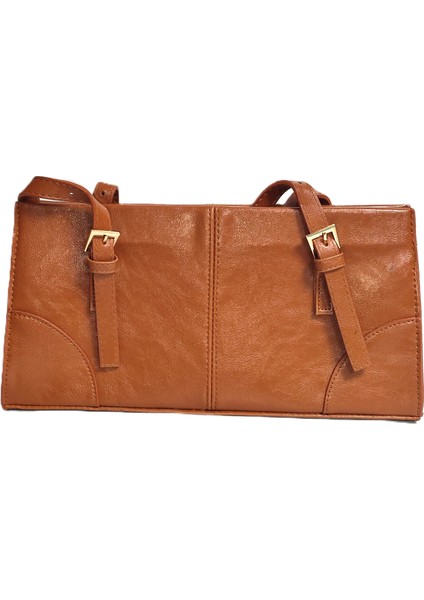 Hediyelik Elif Model Klasik Vintage Baget Kadın Çanta - Omuz ve El Çantası fırsatları