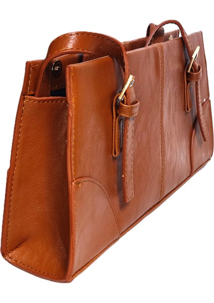 Hediyelik Elif Model Klasik Vintage Baget Kadın Çanta - Omuz ve El Çantası indirimleri