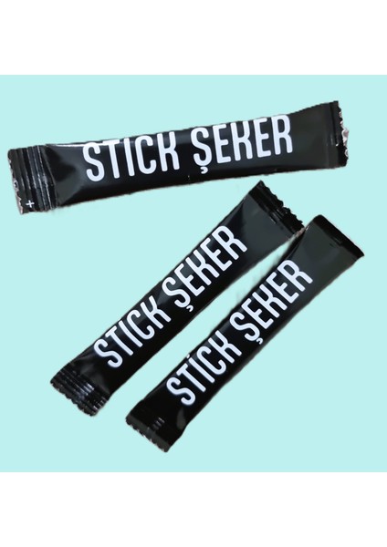 Stick Tek Kullanımlık Toz Şeker 3 gr x 200 Adet