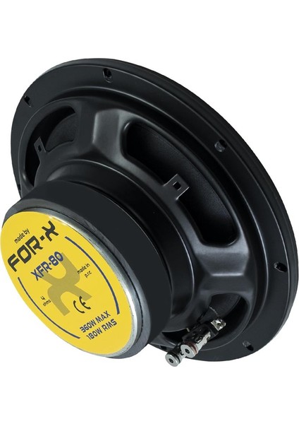 XFR-80-360W MAX-180W Rms-Kaliteli-Profesyonel-20 cm Midbass(Midrange+Bass) Hoparlör-2 Adettir