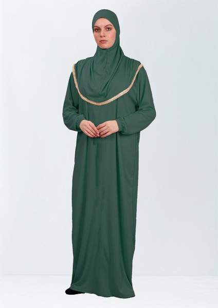 Namaz Elbisesi Jarse Tek Parça