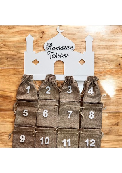 Ramazan Takvimi Duvar Takvimi 30 Güne Etkinlik