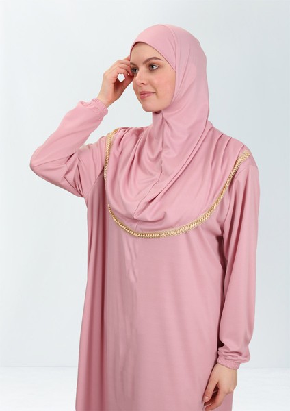 Namaz Elbisesi Jarse Tek Parça