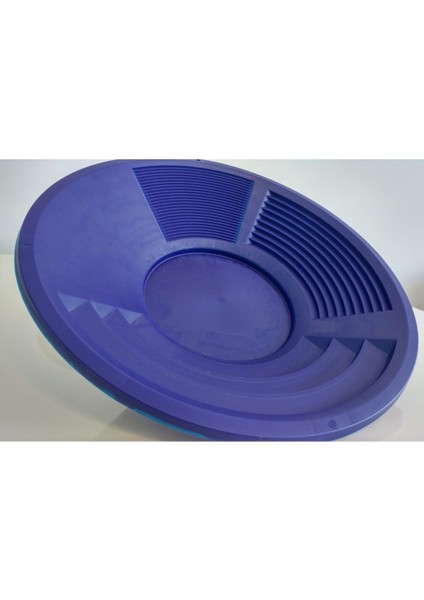 In Mekanik Gold Pan Altın Eleme Yıkama Tavası Mavi Renk