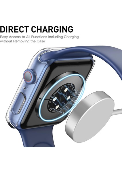 Watch 7 41MM Sert Pc Kasa ve Ekran Koruyucu Yüksek Dokunmatik Hassasiyeti GARD01 fırsatları