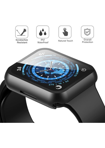 Watch 7 41MM Sert Pc Kasa ve Ekran Koruyucu Yüksek Dokunmatik Hassasiyeti GARD01 fiyatları
