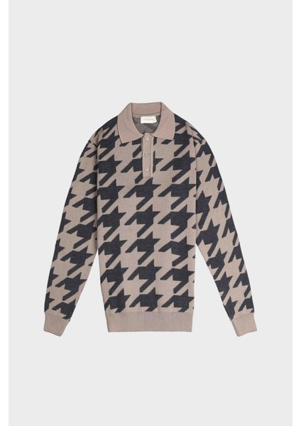 Erkek Düğmeli Polo Yaka TRIKO-KAX6707W