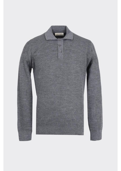 Erkek Düğmeli Polo Yaka TRIKO-KAX6706W