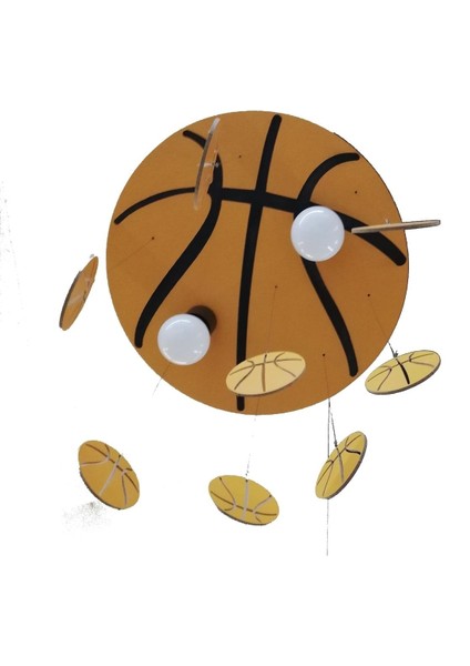 Avize Spor Modern Tasarım Çocuk Odası Basketbol Avize