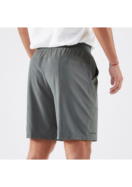 Erkek Tenis Şortu - Haki - Dry Beden: 2xl ,